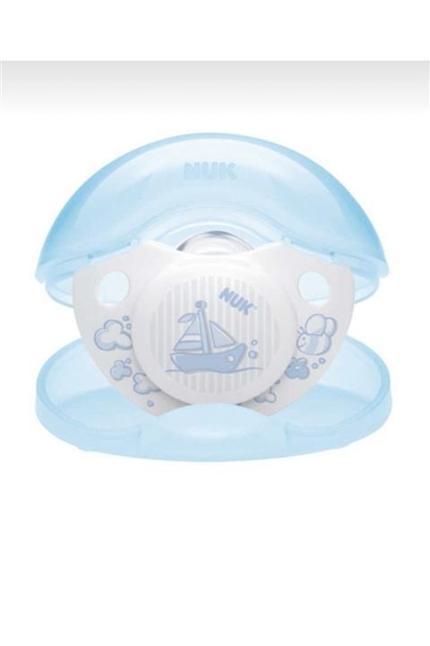 Nuk Baby Blue Silikon Emzik 0-6 Ay