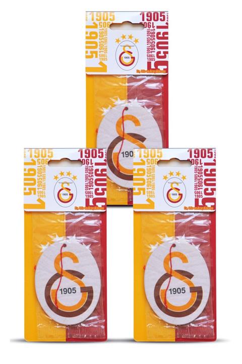 Galatasaray Lisanslı Taraftar Oto Asma Kokusu 3 Adet