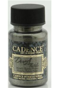 Cadence Metalik Kumaş Boyası Antrasit 50 Ml