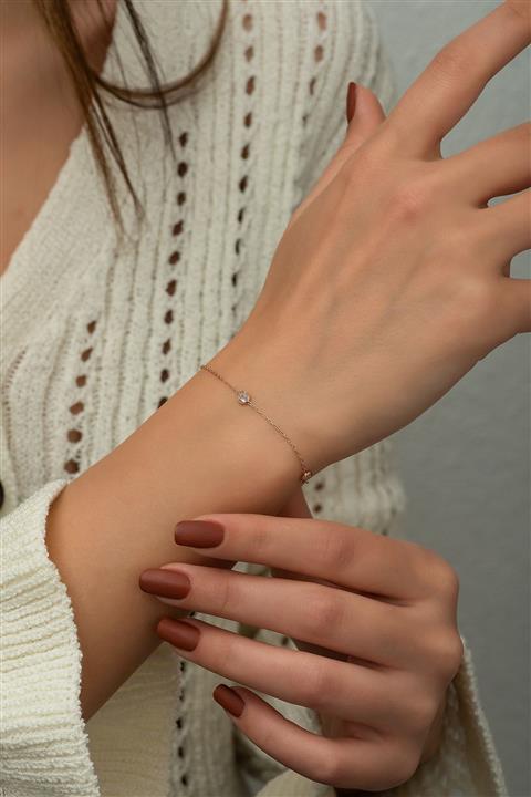 SUNSHINE 925 Ayar Gümüş Zirkon Taşlı Bileklik