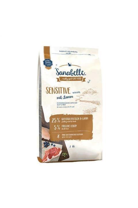 Sanabelle Sensitive Glutensiz Kuzu Etli Hassas Kedi Maması 2 Kg