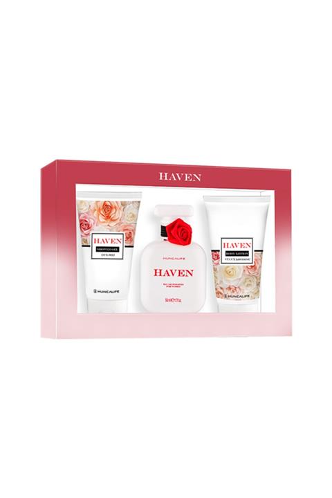 Huncalife Haven Set (kadın Edt & Duş Jeli & Vücut Losyonu) - 92736