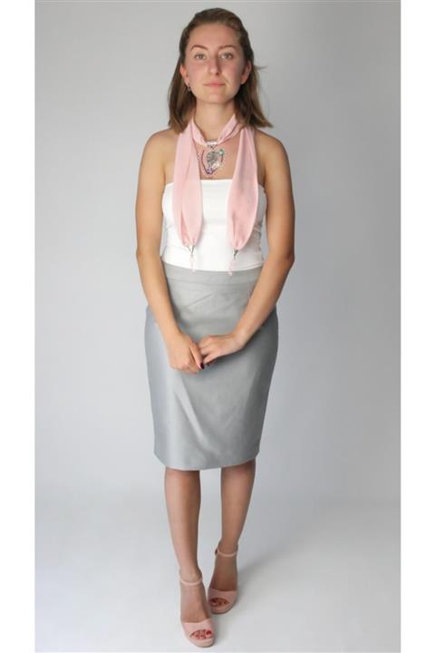 bymimi Iğne Oyalı Pudra Fular