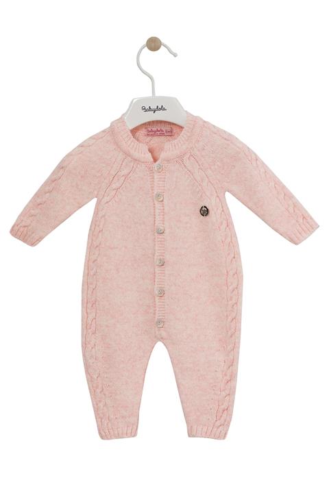 Babydola Bebek  Kalın Triko Tulum