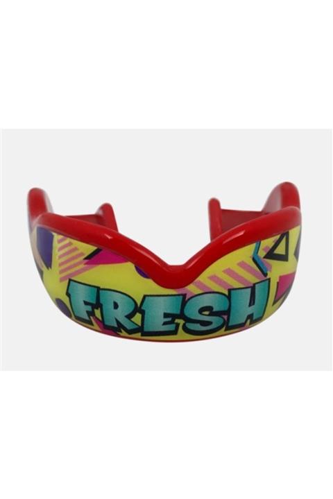 DövüşKrallığı Sarı  Desenli  Dişlik