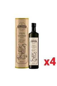 Ege LİMON VE SARIMSAK KÜRÜ 750ML 4 ŞİŞE