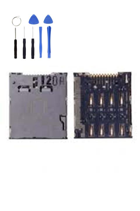 Tk Tech Samsung C1010 S4 Zoom Sim Yuvası Tamir Seti Yanında