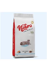 natura Düşük Tahıllı Yetişkin Kedi Maması Somon Yaban Mersini 2,25 Kg