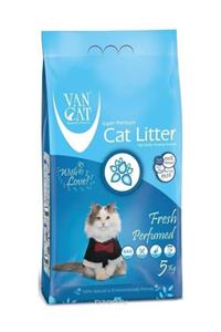 Vancat Fresh Compact Bentonit Ince Taneli Kedi Kumu 5 Kg