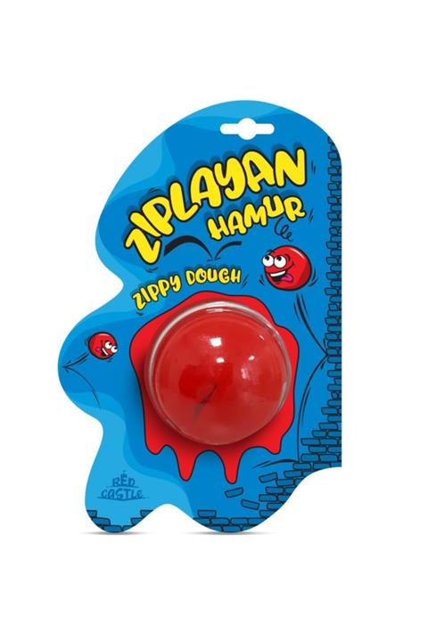 Red Castle 30 gr Zıplayan Hamur & Slime _ Kırmızı (zdb-132)