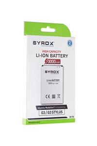 Syrox B170 Lg G3/g3 Stylus 3000 Mah Batarya