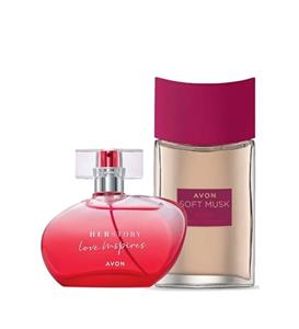 AVON Herstory Love Inspires Ve Soft Musk Delice Velvet Berries Kadın Parfüm Paketi