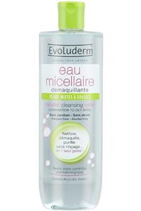 Evoluderm Karma Ciltler İçin Micellar Su 500 ml Makyaj Temizleyici