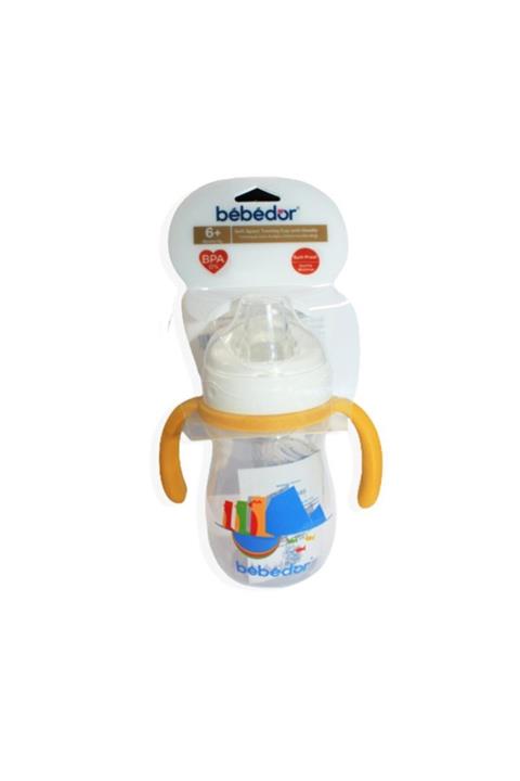 Bebedor Yumuşak Uçlu Kulplu Bardak 270ml Kod:7503