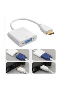 gaziantepteknik Hdmi To Vga Kablo Çevirici Dönüştürücü Görüntü