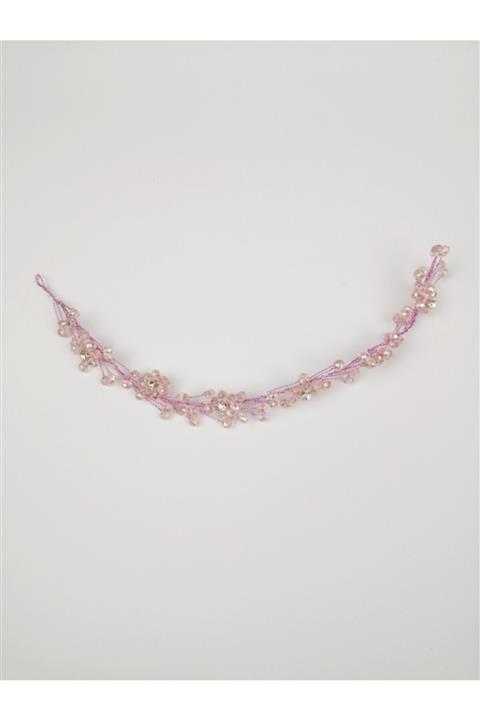 Hobigram Kadın Pembe Renk Saç ve Türban Aksesuarı