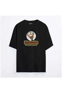 Shout Oversize Jagermeister Oldschool Unisex T-shirt