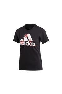 adidas W FLORAL T Siyah Kadın T-Shirt 100664221