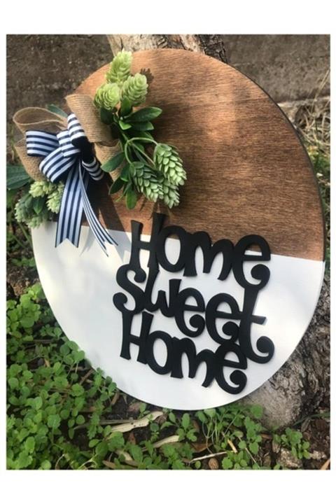 Elit nikah şekerleri Home Sweed Home Kapı Süsü