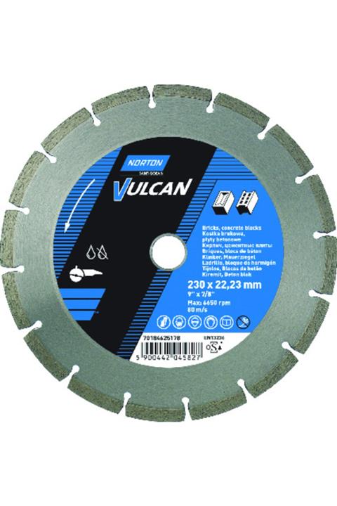 Norton Vulcan Universal Elmas Kesme Diski 180x22,23 Mm