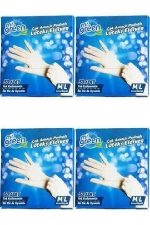 Mr Green Lateks Pudrali Eldiven