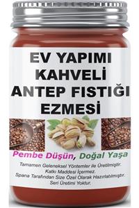 SPANA Kahveli Antep Fıstığı Ezmesi Ev Yapımı Katkısız 330 gr