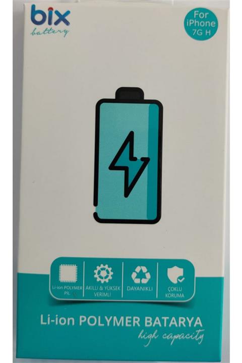 Bix Apple Iphone 7 Uyumlu 2300mah - Ekstra Kapasiteli Batarya Pil