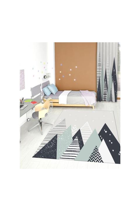 Jungle Çadırlı 133x190 Çocuk Halısı