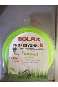 Solax 6 Köşe Misina Tırpan Ipi 4 Mm X 28 M