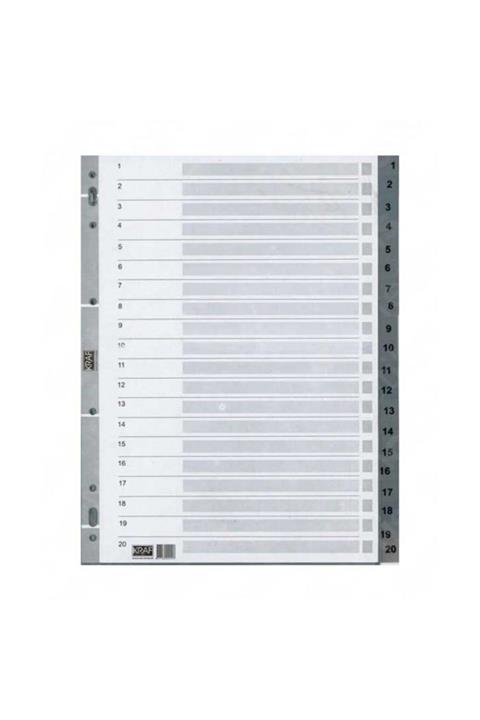 KRAF 1-20 Seperatör Pp Kapak Ayraç 1020