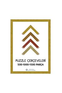 Selçuklu Sanat Puzzle Çerçevesi Eskitme 30 Mm - 68x96 (2000'lik) - Yeşil