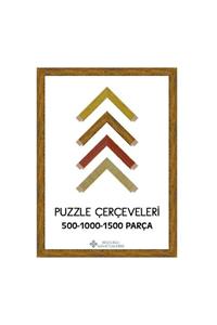 Selçuklu Sanat Puzzle Çerçevesi Eskitme 30 Mm - 68x96 (2000'lik) - Kahverengi