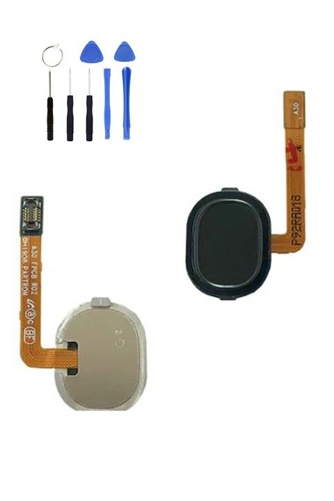 Tk Tech SAMSUNG A40 A405 HOME TUŞ BORDU BLACK TAMİR SETİ YANINDA !!!