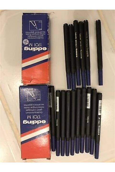 Edding 1701 M Refil Siyah Ve Mavi Yedek.