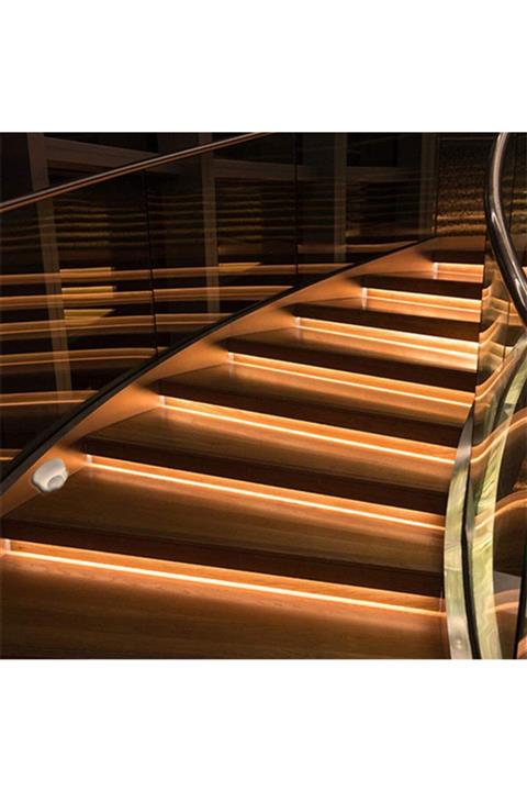 yakuppolt Hareket Sensörlü Şerit Led-yatak Altı Dolap Içi Aydınlatma Için 1 Metre