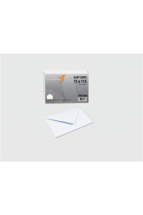 Zarfsan Kartvizit Zarfı 7,5x11,5 Cm 90 Gr 1.hamur 100 Adet