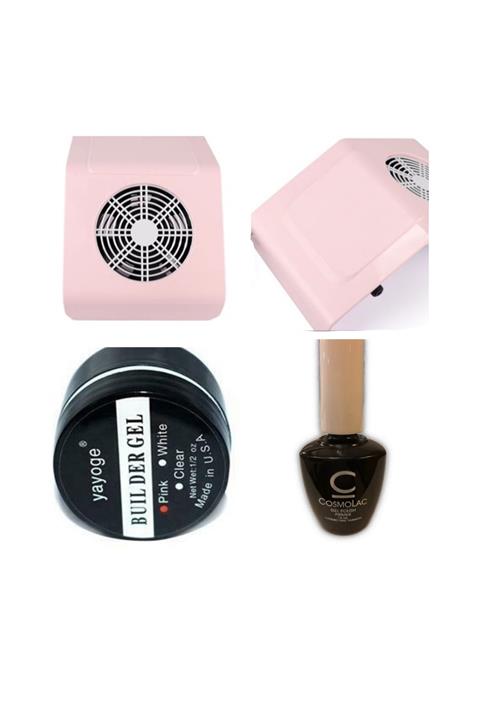 NAIL Collector 40w Toz Toplama Cihazı(1 Adet Yayoge 15 gr Jel+1 Adet Cosmolac Primer) Hediye