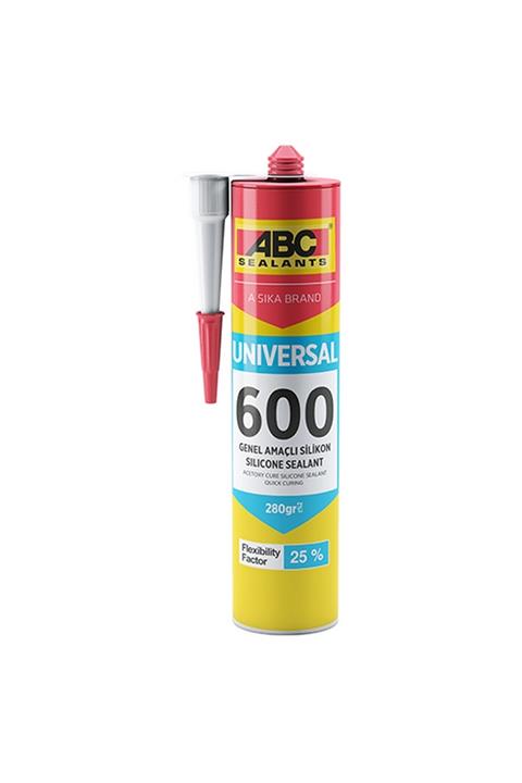 Sika Beyaz Abc 600 Genel Amaçlı Silikon 280 gr