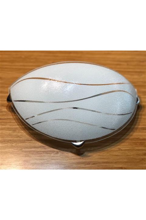 Bk Lighting Beyaz Yarım Ay Duvar Aplik