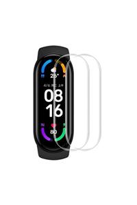 NANOSPACE Xiaomi Mi Band 6 Hd Tam Kapatan Çizilmez Jelatin Ekran Koruyucu (2 Adet)