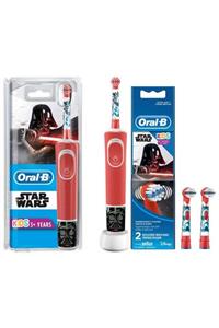 OralB D100 Çocuklar Için Şarjlı Star Wars+2'li Yedek Başlık