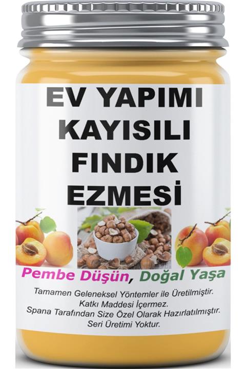 SPANA Ev Yapımı Katkısız Kayısılı Fındık Ezmesi 330gr