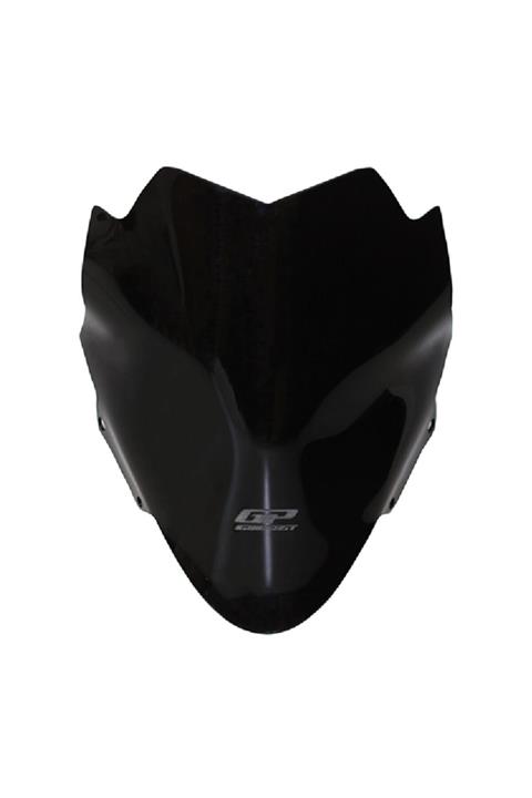 GP KOMPOZİT Honda Pcx 125-150 2014-2017 Uyumlu Spor Ön Cam Siyah 47 Cm