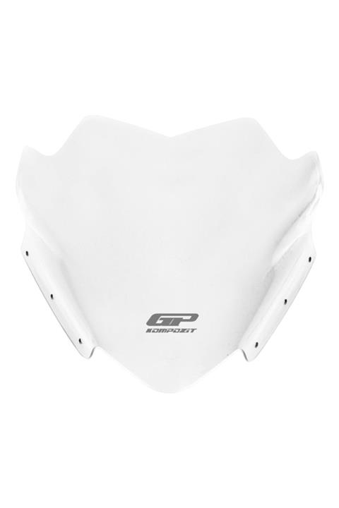 GP KOMPOZİT Yamaha Xmax 250 / 400 2014-2017 Uyumlu Spor Ön Cam Şeffaf 35 Cm