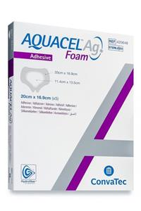 AQUACEL Ag Foam Kendinden Yapışkanlı Sakral 20cm X 19.9cm 1 Adet