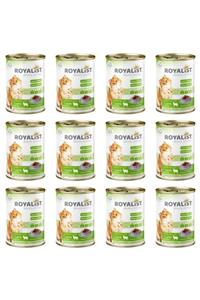 Royalist Kedi Konserve Mama Kuzu Etli 400 gr 12 Adet 1 Koli