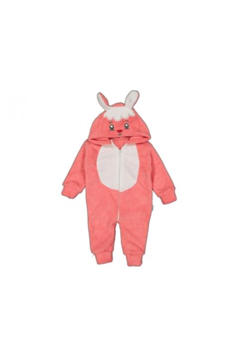 Life Baby Kız Bebek Kuzucuk Baskılı Welsoft 1 _ 2 _ 3 Yaş Tulum