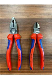 Knipex Pense Ve Yan Keski Seti 2 Parça