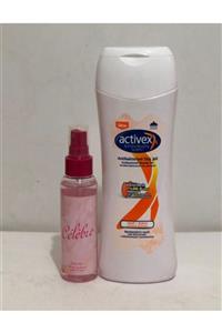 Activex Aktif Duş Jeli 450 ml+Avon Celebre Vücut Sprey 100 ml