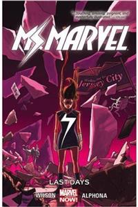 Marvel Comics Ms Marvel 4 Last Days